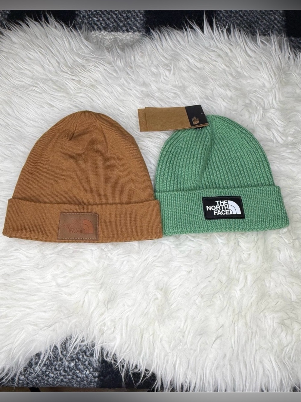 NWT The North Face Ribbed Cuff Beanie Bundle